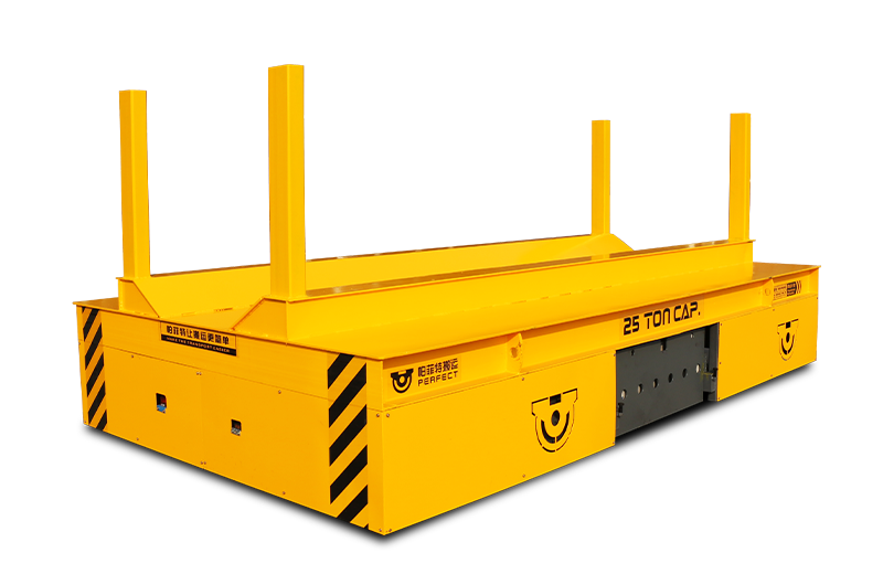 江西40噸鑄銅蓄電池電動平車驗(yàn)貨成功