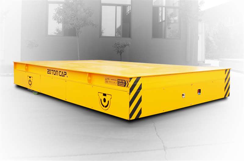 北京硅鋼萬向輪無軌電動平車發貨成功