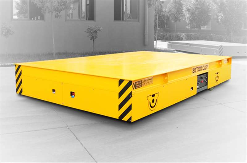 山東泰州30噸自動化運輸平板車發(fā)貨成功